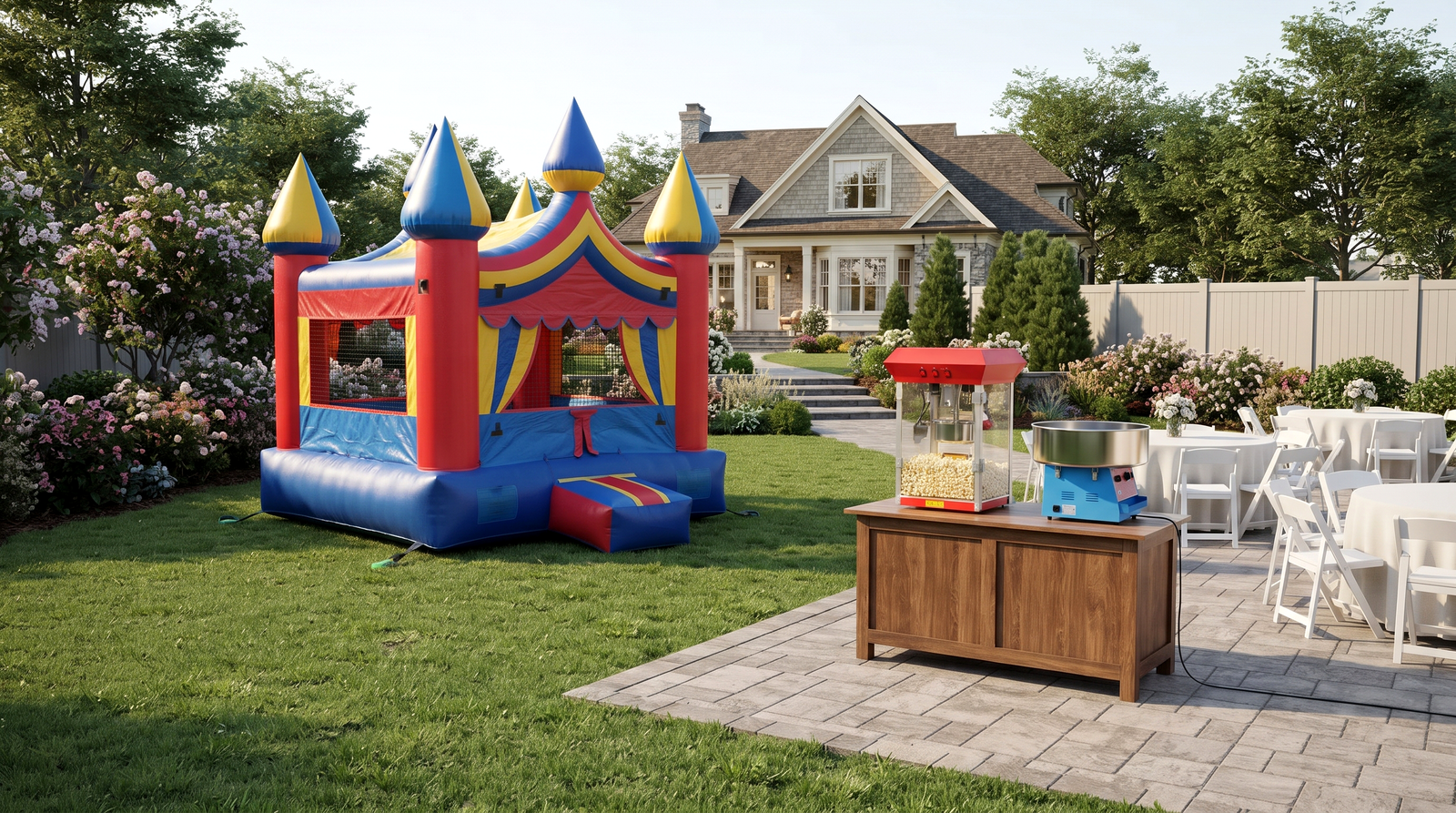 Event tent setup in NJ